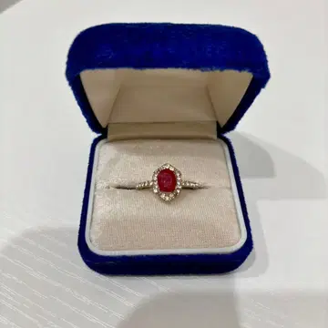 오벌컷 루비풍 반지 유품 정리