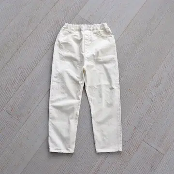 TRAVAIL MANUEL 셀비치 데님 5P 이지 팬츠 화이트