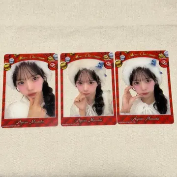 큐스토 마스다 아야노 / 크리스마스 / 클리어 트레이딩 카드