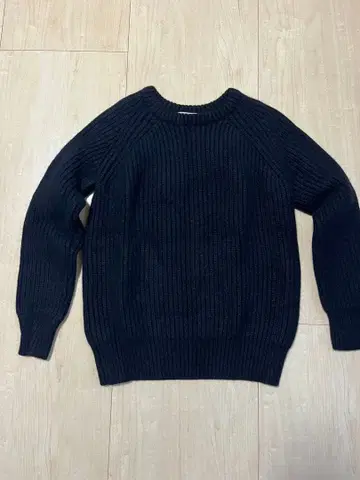 JOURNAL STANDARD relume 블랙 리브 스웨터