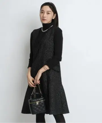 저스길리티 트위드 점프스커트