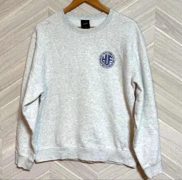 HUF 그레이 크루넥 트레이닝복 맨투맨