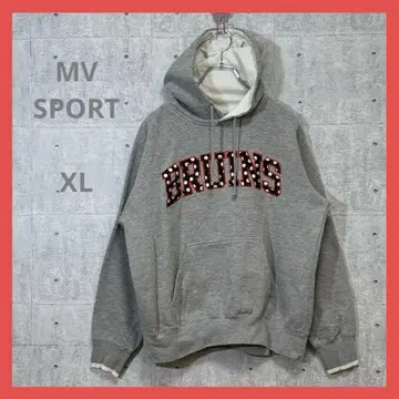 MV SPORT BRUINS [ XL ] 그레이 후드티