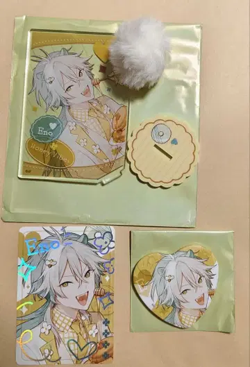 가을바람 마르쉐 Honey Vibes 이노 아크릴 스탠드 캔뱃지 파르카