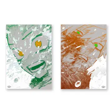 나의 히어로 아카데미아 원화전 A2 포스터 미도리야 이즈쿠 바쿠고 카츠키