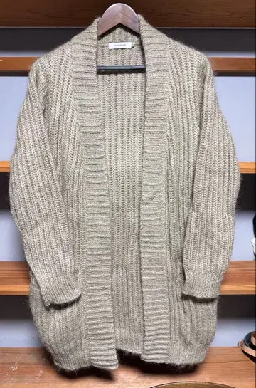 논네이티브 모헤어 가디건