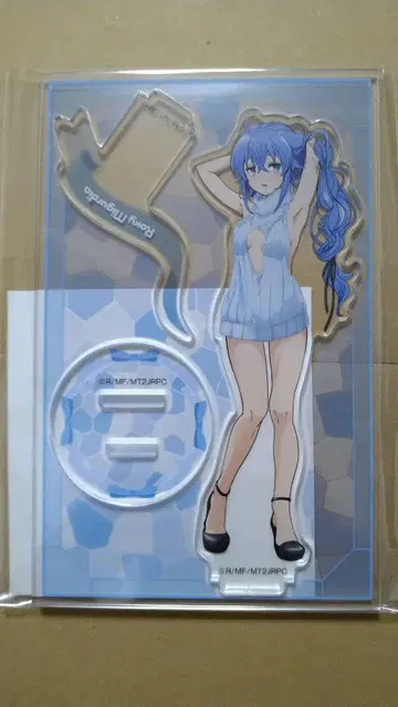 제비뽑기당 무직전생 록시 니트 원피스 아크릴 스탠드