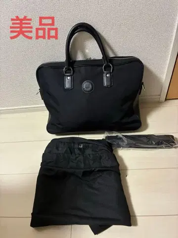 [고품질] 던힐 비즈니스 백 가드스맨 나일론 x 가죽 블랙