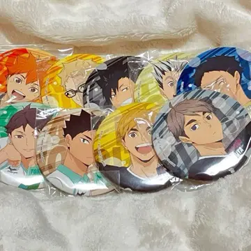 하이큐!! 캐릭터 배지 6개 세트