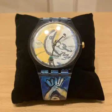 Swatch CHAGALL'S BLUE CIRCUS 손목시계
