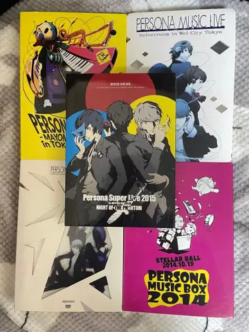 PERSONA MUSIC LIVE 2012 등 5종 세트