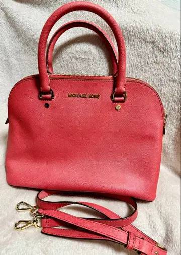 MICHAEL KORS 숄더 스트랩 핸드백 레드