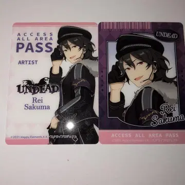 앙스타 로손 제일복권 클리어 카드 사쿠마 레이