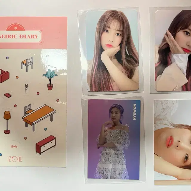 아이즈원 강혜원 포카 앨범구성품