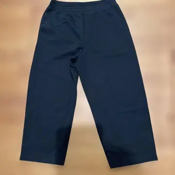 유니클로C 맨투맨 와이드 팬츠 블랙 XL