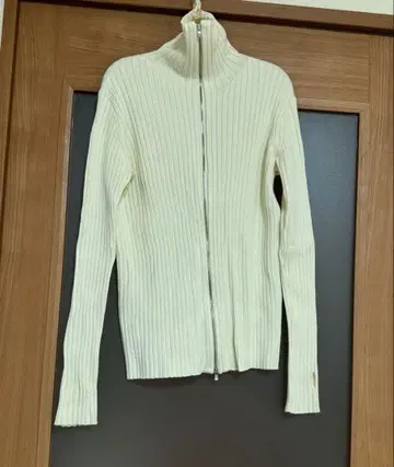 ZIP 옷깃 니트 니트 가디건 슬로브 이에나 SLOBE IENA