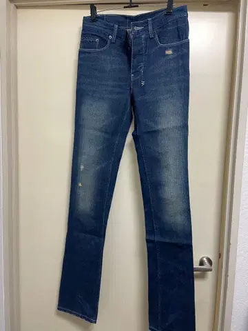 Ksubi 츠비 다크 블루 스트레이트 데님