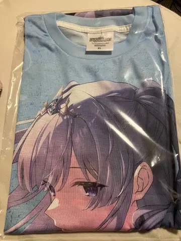 유우코키리코 샤니마스 기사단의 베일 풀 그래픽 T셔츠 XL