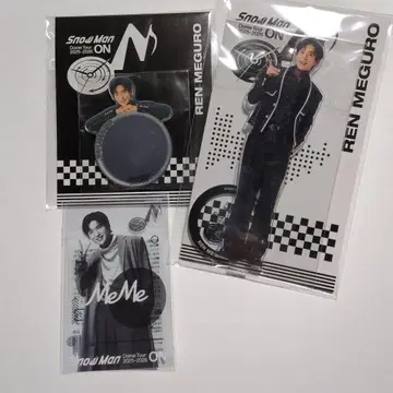 Snow Man ON 메구로 렌 3세트