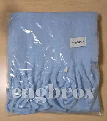 engbrox 코튼 캔디 머플러 블루