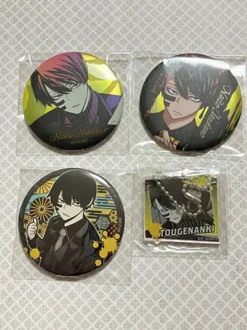 도원암귀 캔뱃지 참 묶음 판매 무타노 무진