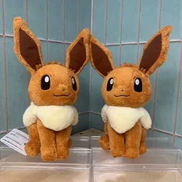 포켓몬스터 포켓몬 다정한 기분 봉제 인형 이브이 2개 세트