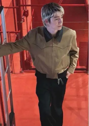 ernest w.baker 해링턴 자켓