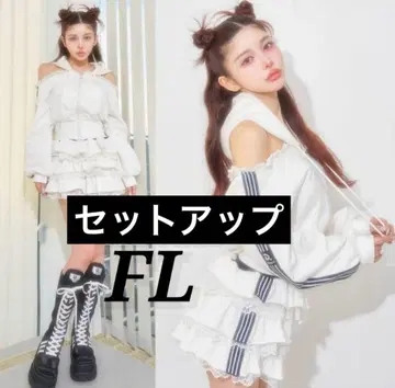 Darich FL 셋업 상의 스커트 스포티