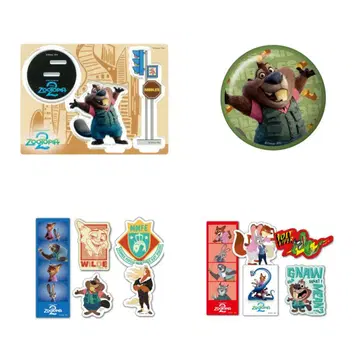 주토피아 해피 복권 캔 거울 아크릴 스탠드 스티커