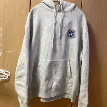 HUF 그레이 후드티 XL