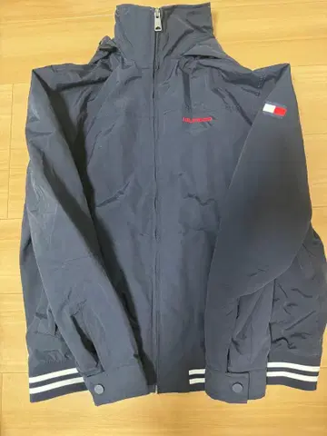 TOMMY HILFIGER 네이비 나일론 자켓