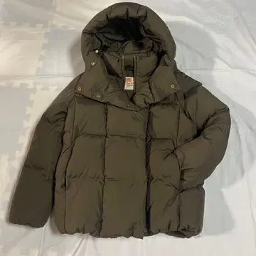 트래디셔널 웨더웨어 다운 자켓 갈색 브라운