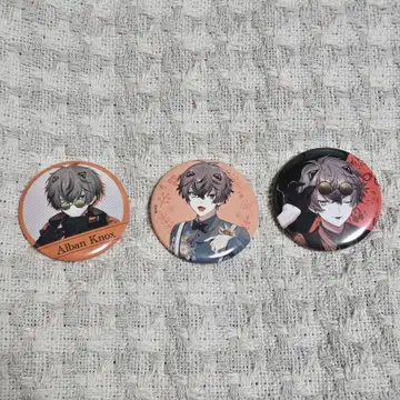 Alban Knox 캔뱃지 3개 세트