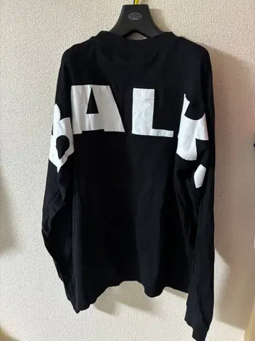 BALR. 블랙 긴팔 티셔츠 L