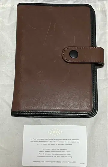[ 미사용 ] FOSSIL 파슬 여권 케이스