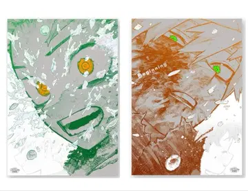 히로아카 원화전 the beginning A2 아트 포스터 세트