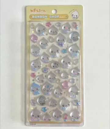 물방울쨩 팝업 모자 꽁지 드롭씰 물방울쨩ad