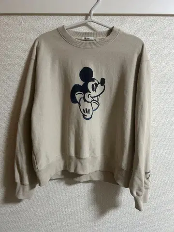 니코앤드 디즈니 콜라보 미키마우스 프린트 맨투맨 트레이닝복