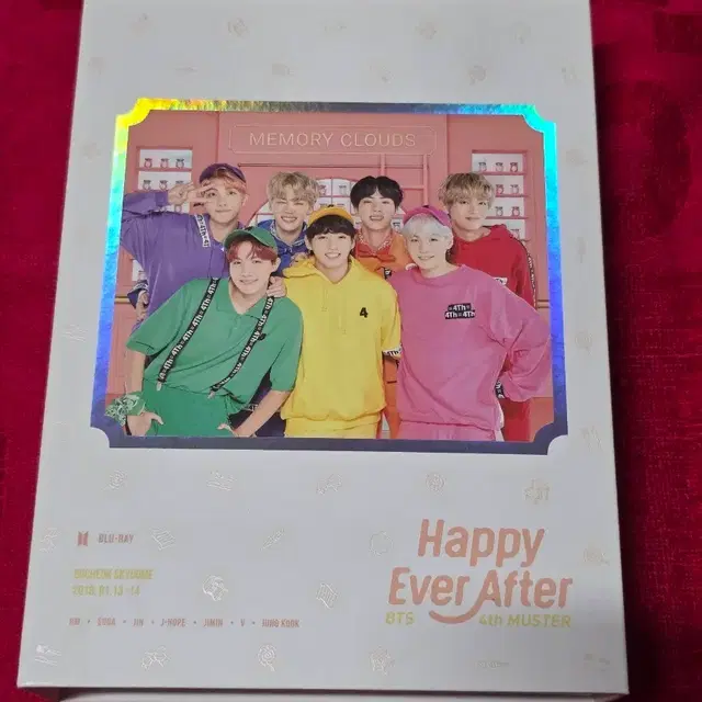 BTS 방탄소년단 머스터 4기 Happy Ever After 블루레이