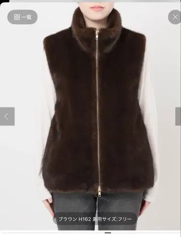 JOURNAL STANDARD resume 브라운 퍼 베스트