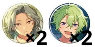 앙스타 란 나기사 토모에 히요리 컬렉션 캔뱃지 Sep Casual 루크바