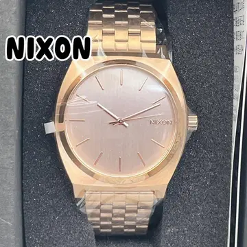 미사용 NIXON 닉슨 손목시계 아날로그 로즈 골드 A1130
