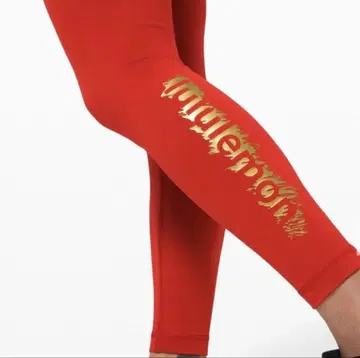 룰루레몬 로고 스패츠 요가 새상품급