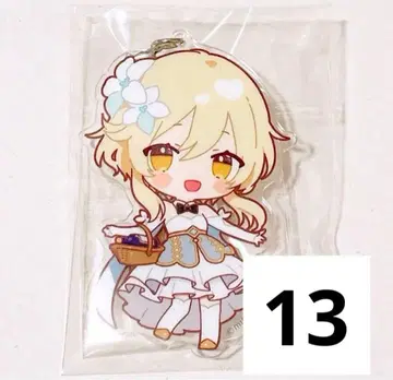 원신 호타루 여행자 스이파라 몬드 아크릴 키링