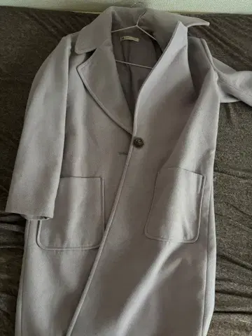 MAJESTIC LEGON 연보라 롱 코트 F