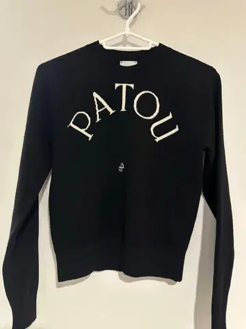 PATOU 블랙 스웨터 xs