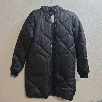 ROXY 후드 부착 충전솜 코트 블랙 XL 사이즈