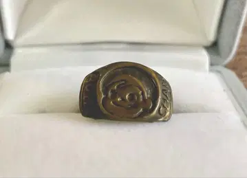 레어 후지야 포코짱 프리 반지 금속제 레트로