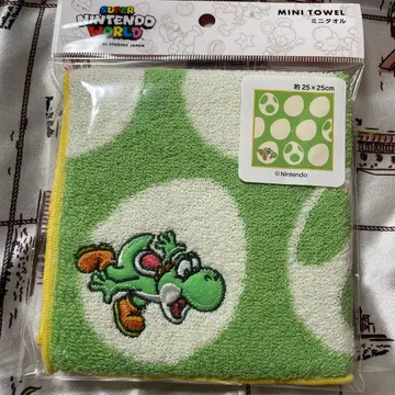 유니버셜 USJ 마리오 요시 미니 타월