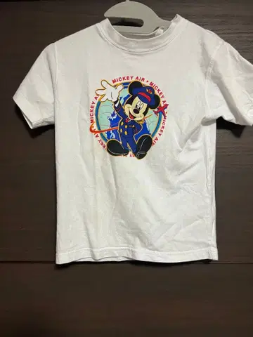 디즈니 온 투어 T셔츠 00s 미키 해외